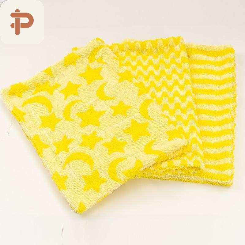 Twisted-Yarn Absorbent Cloth, Logo