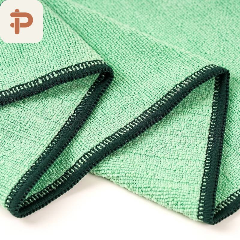 Microfibre Absorbent Cloth, Logo, Ribbed