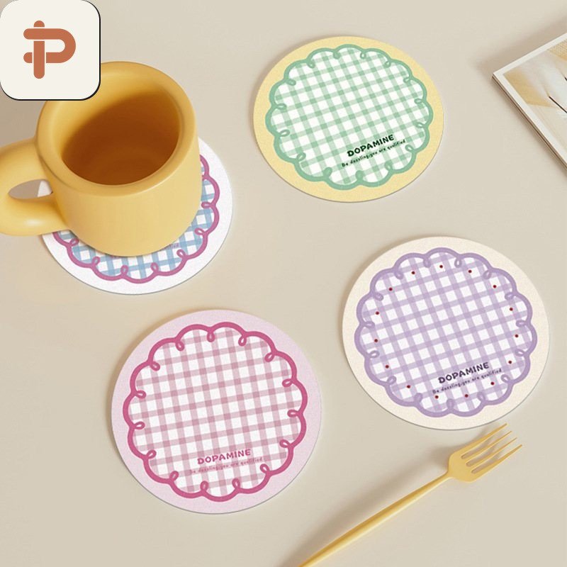 Rubber Absorbent Round Table Mat