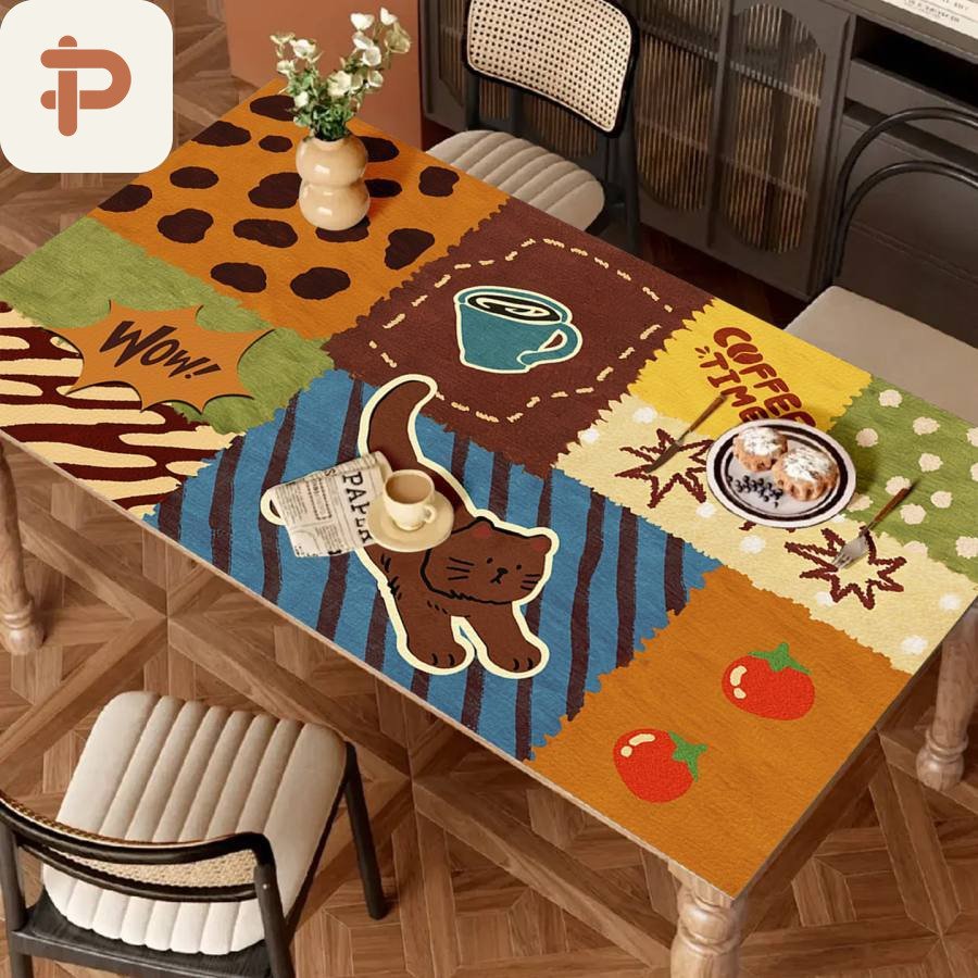 Wipe-Clean Dining Table Mat