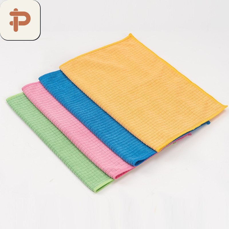 Microfibre Absorbent Table Mat, Check