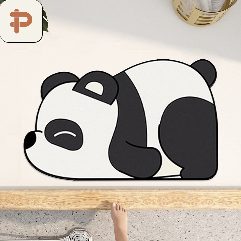Diatomite Absorbent Bath Rug, Cartoon