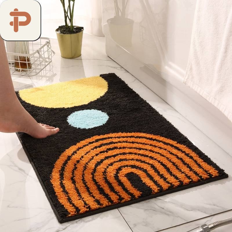 Absorbent Bath Mat, Modern Minimal