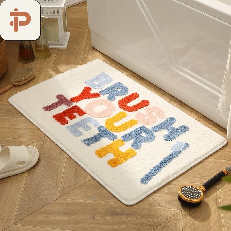 Absorbent Bath Rug, Non-Slip III