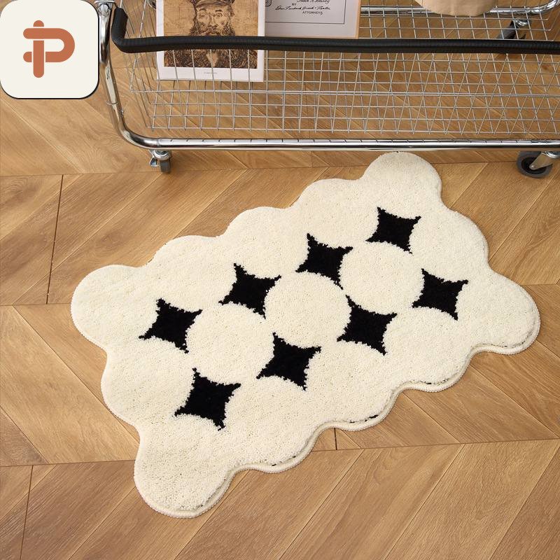 Absorbent Bath Rug, Quick-Dry, Non-Slip