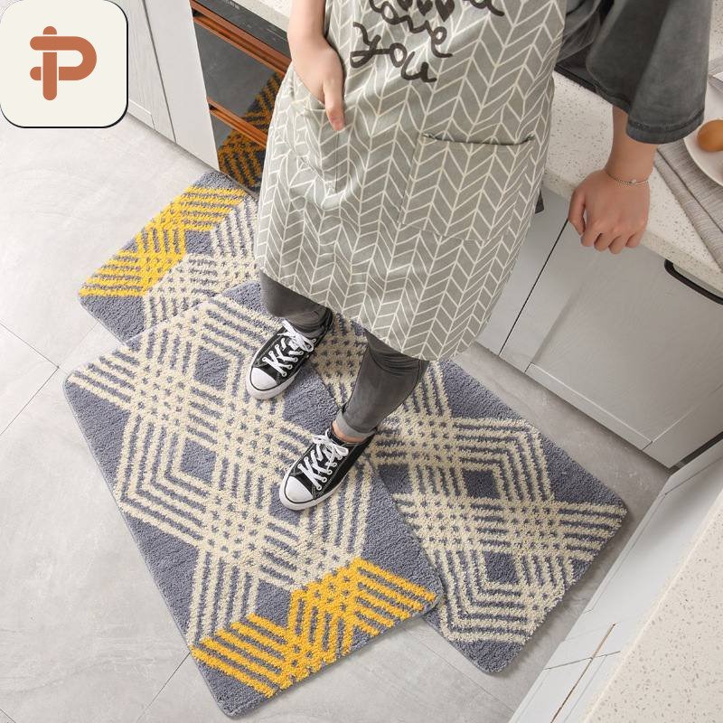 Absorbent Bath Runner, Stripe