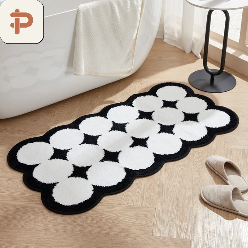 Absorbent Bath Runner, Shaped