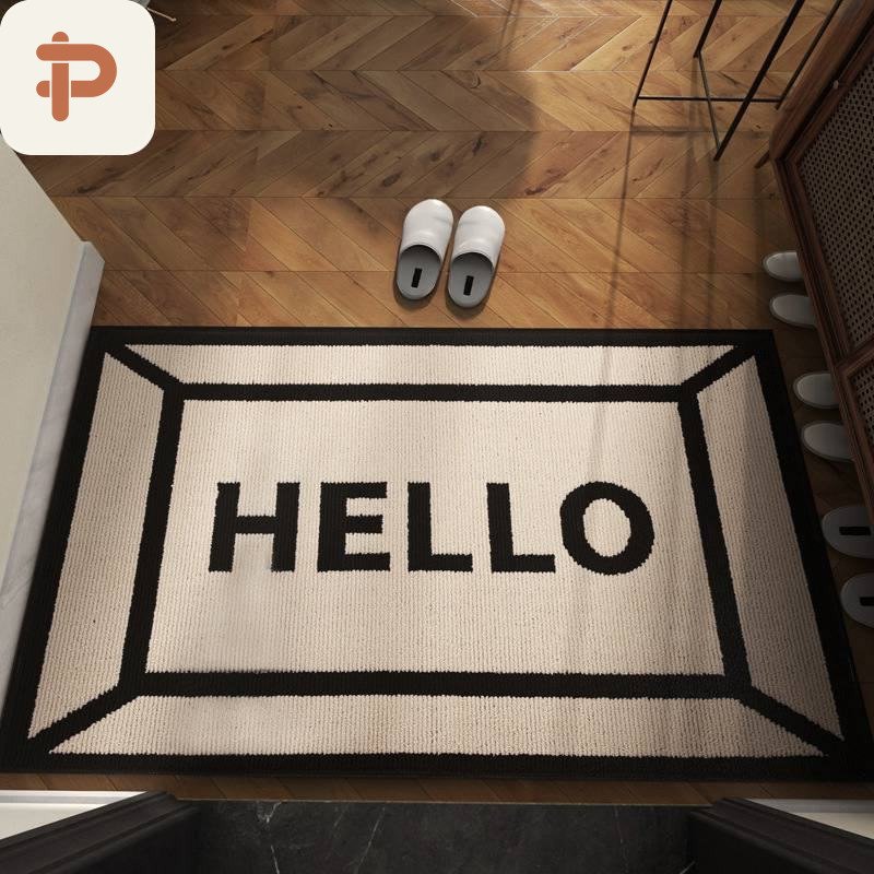 Absorbent Bath Rug, Non-Slip VI