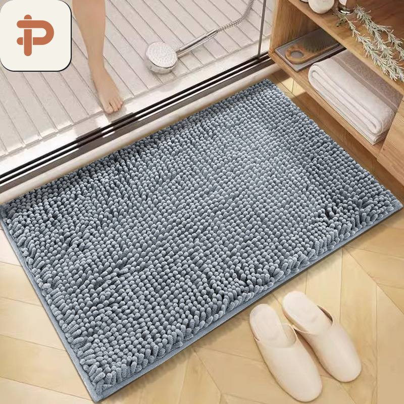 Chenille Absorbent Bath Mat