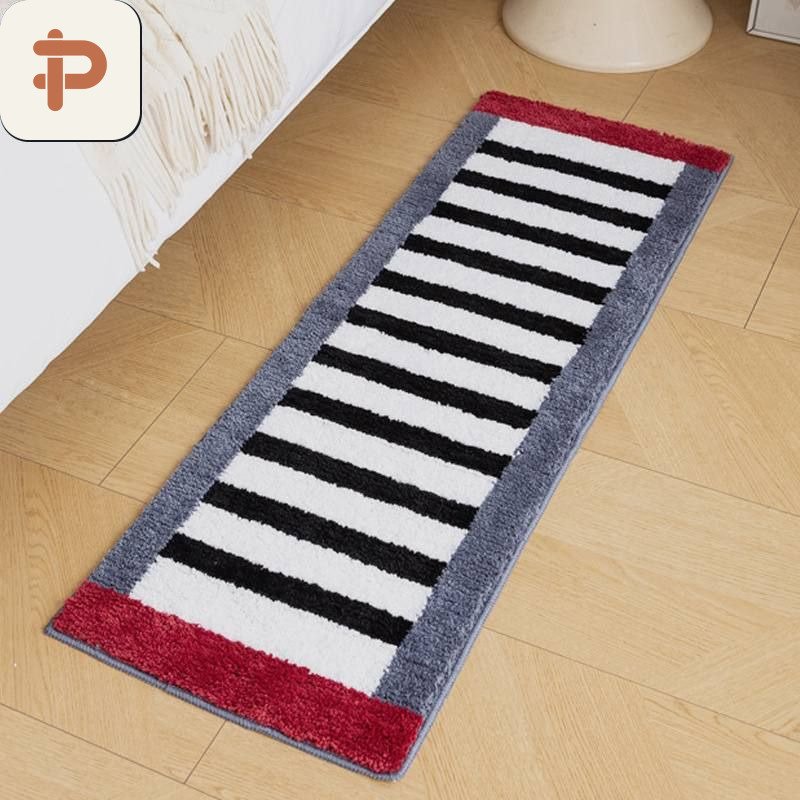 Absorbent Bath Runner, Runner, Mid-Century