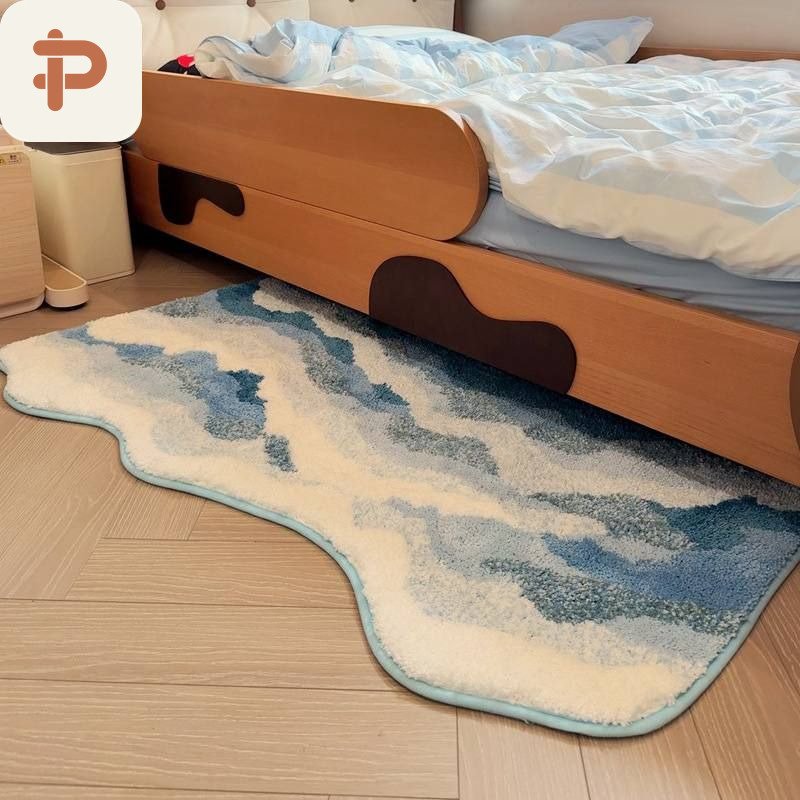 Flocked Bath Runner