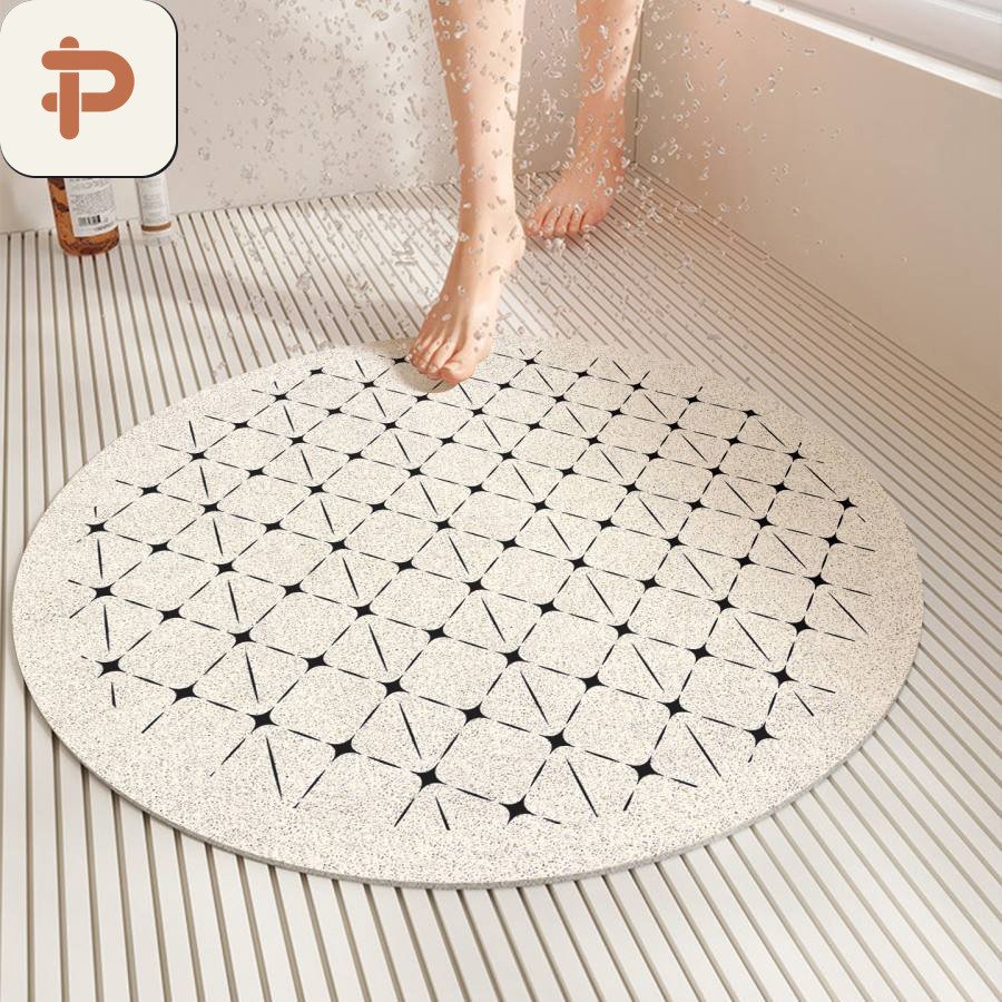 Noodle Loop Non-Slip Bath Round Mat