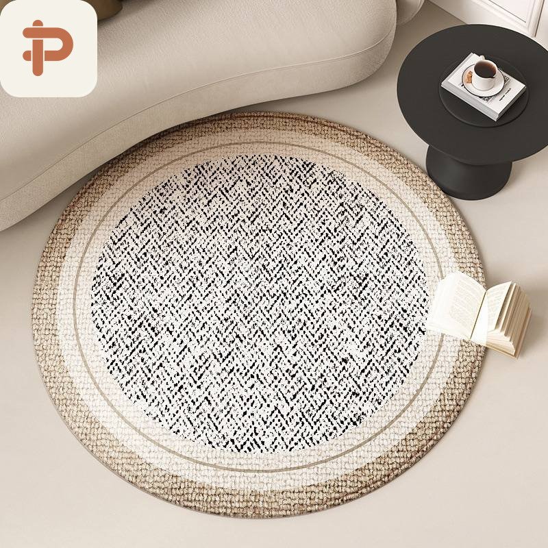 Living-Room Round Rug, French