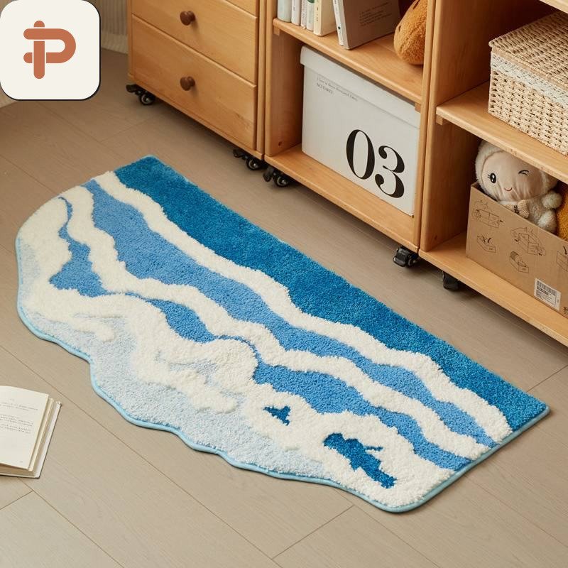 Flocked Living-Room Runner