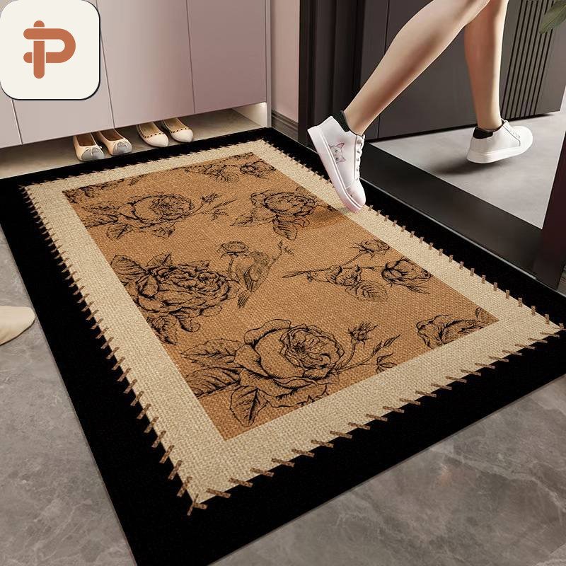 Non-Slip Entrance Rug, Vintage