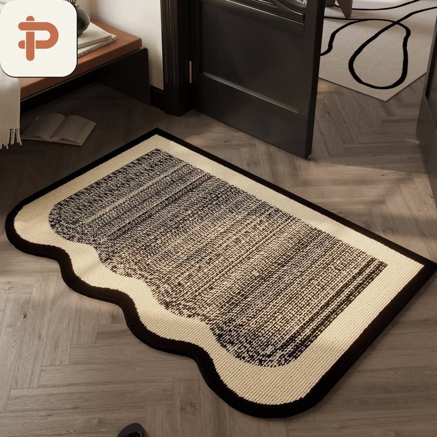 Non-Slip Entrance Rug, Shaped