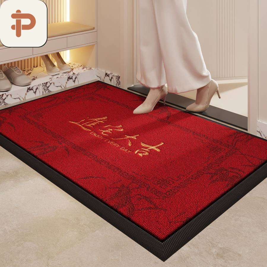 Rubber Non-Slip Entryway Rug