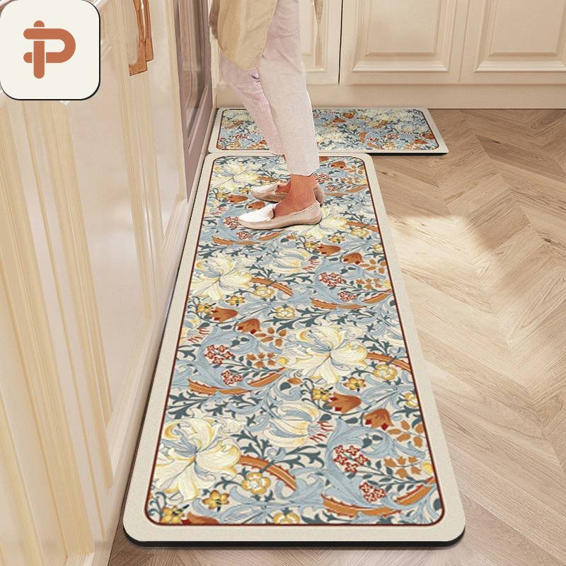 Diatomite Absorbent Kitchen Rug