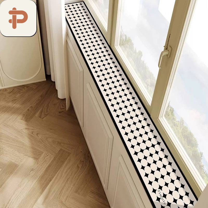 Non-Slip Bay-Window Window Sill Pad