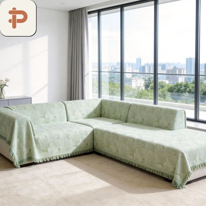 Chenille All-Season Sofa Cover