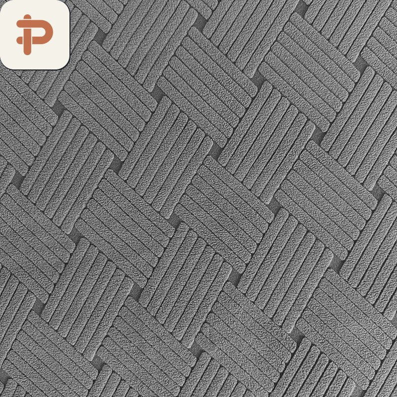 Polar Fleece Stretch Upholstery Fabric, Jacquard, Knitted, All-Season