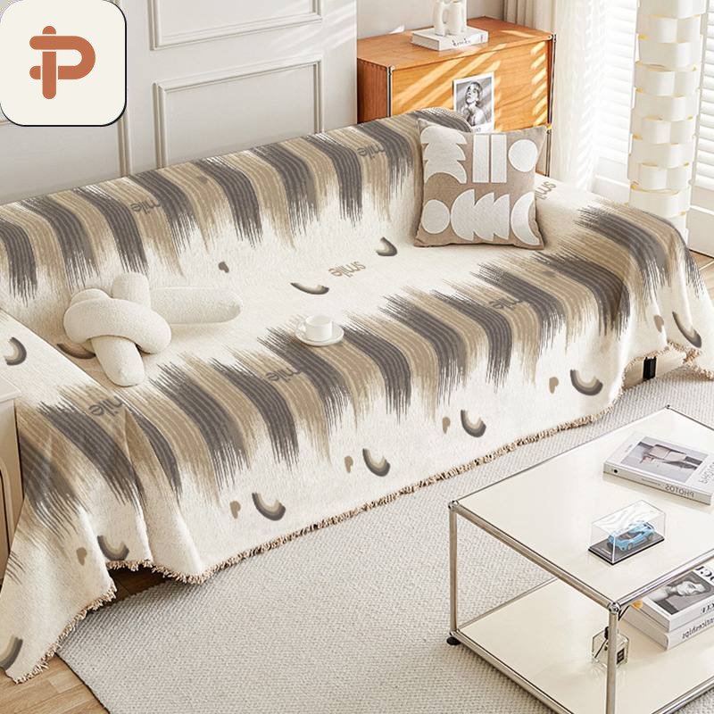 Chenille Full-Cover Upholstery Fabric, Jacquard, Woven, All-Season