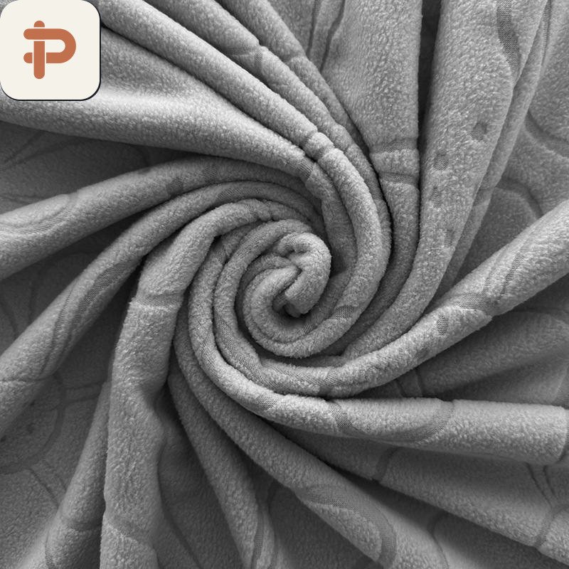 Polar Fleece Stretch Upholstery Fabric, Jacquard, Knitted II