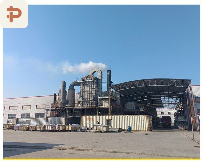 Exterior view of the plush mill