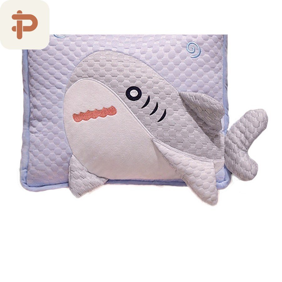 Shark, Seal & Penguin Pillow-Quilt