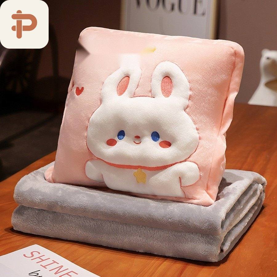 Seal & Shark 3D Pillow-Blanket 3-in-1