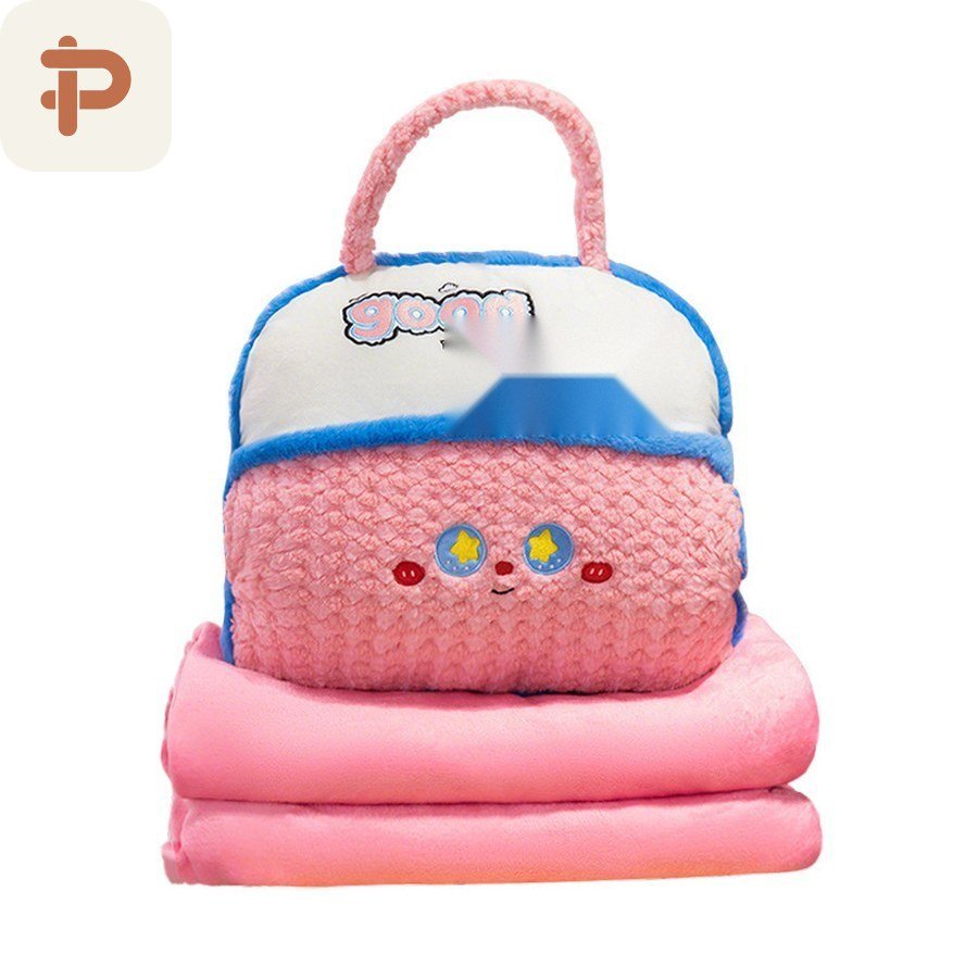 Sweet Time Bag Hand-Warmer Pillow-Blanket