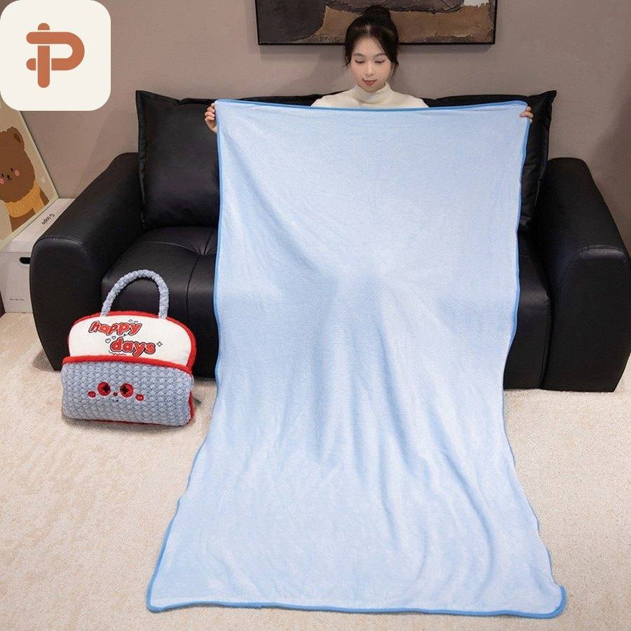Sweet Time Bag Hand-Warmer Pillow-Blanket