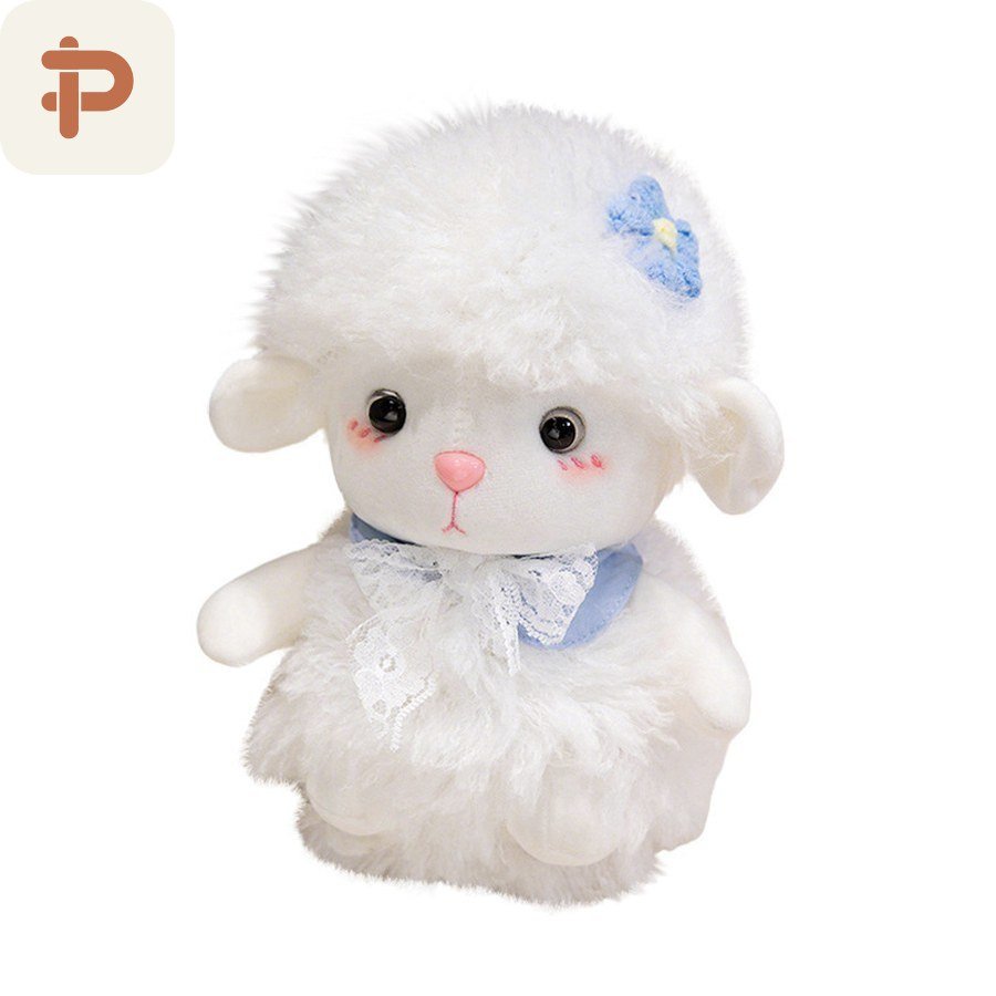 Tie-Dye Fluffy Lamb Plush