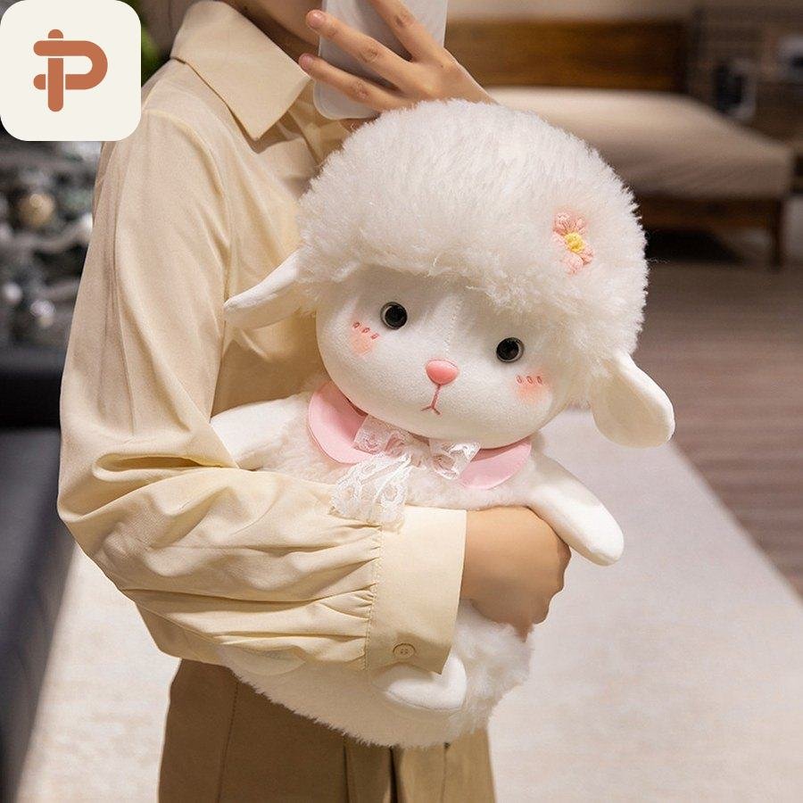 Tie-Dye Fluffy Lamb Plush
