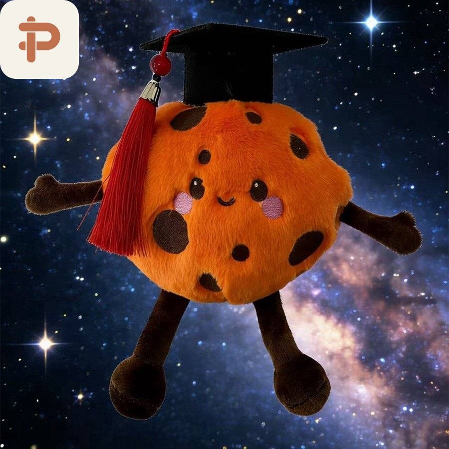 Graduation-Cap Planet Plush Toys