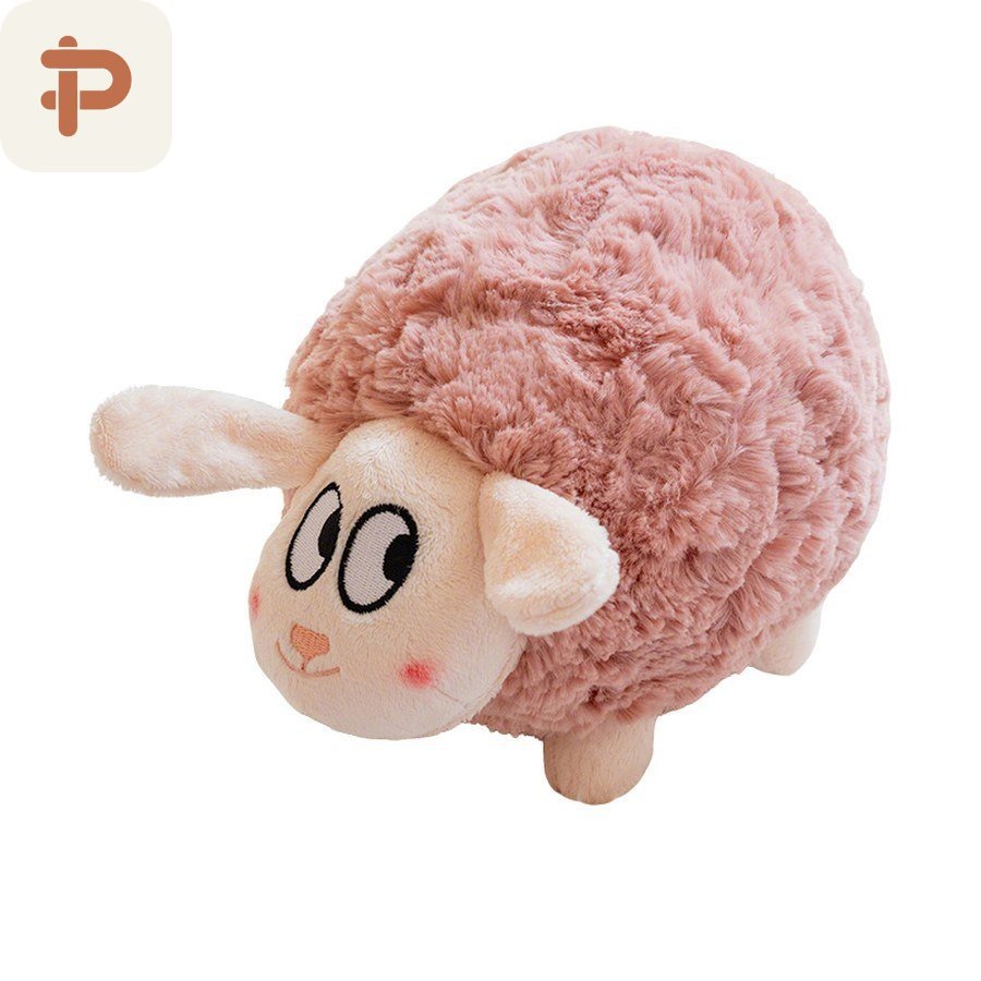 Round Fluffy Sheep Plush