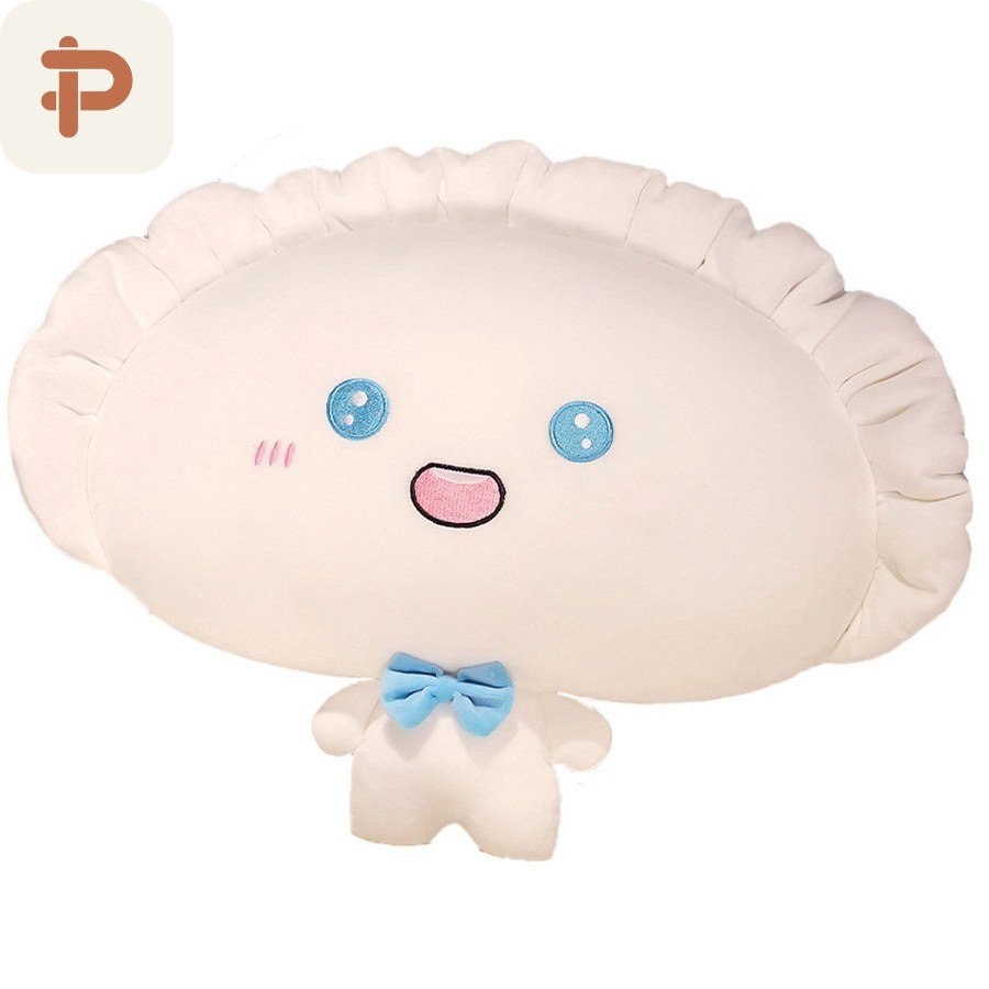 Dumpling & Rice-Ball Plush Pillow