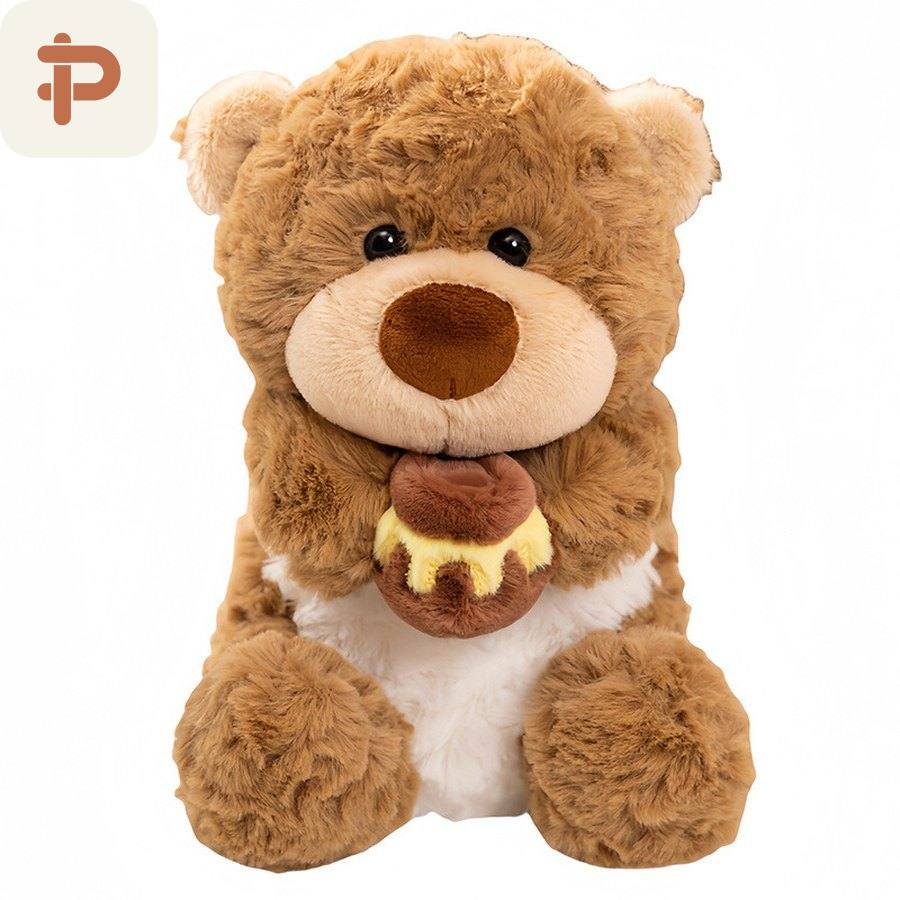 Cosy Bear & Lamb Plush, 22–45 cm