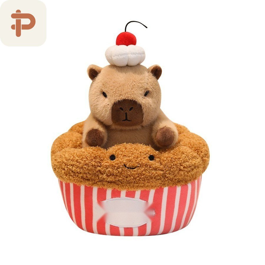 Capybara Dessert Plush