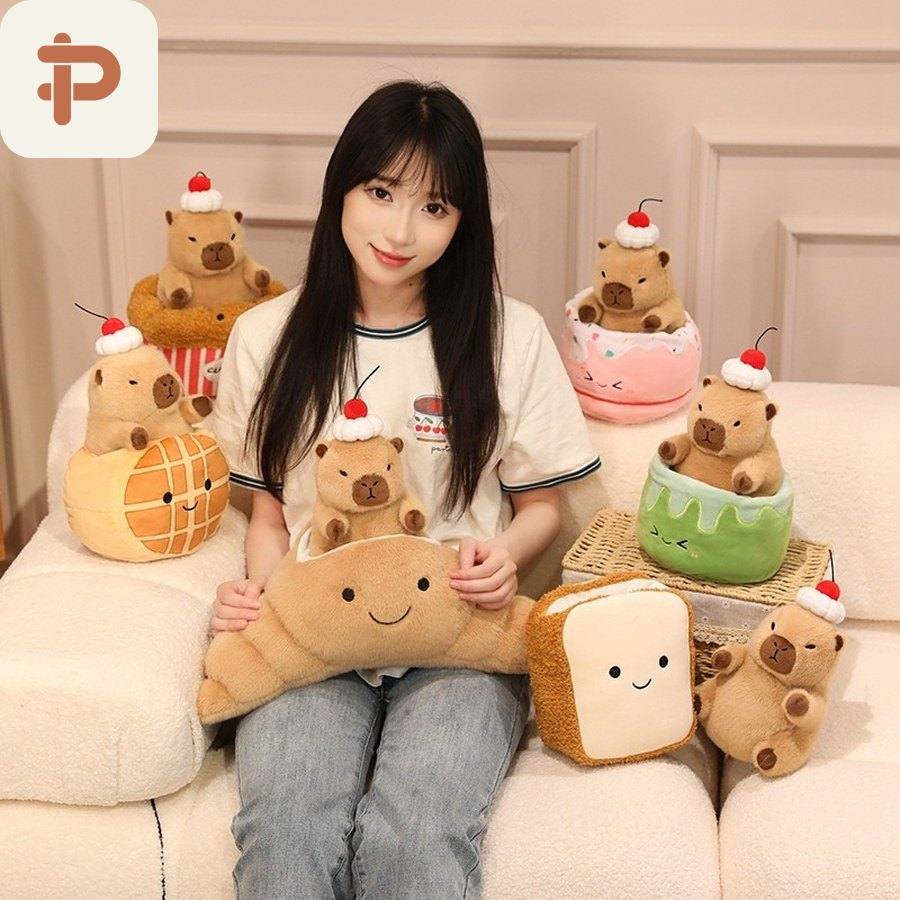 Capybara Dessert Plush