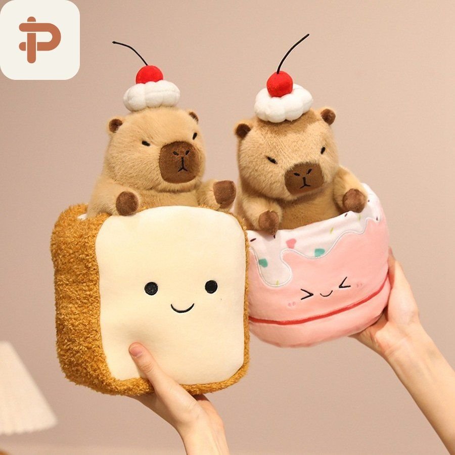Capybara Dessert Plush