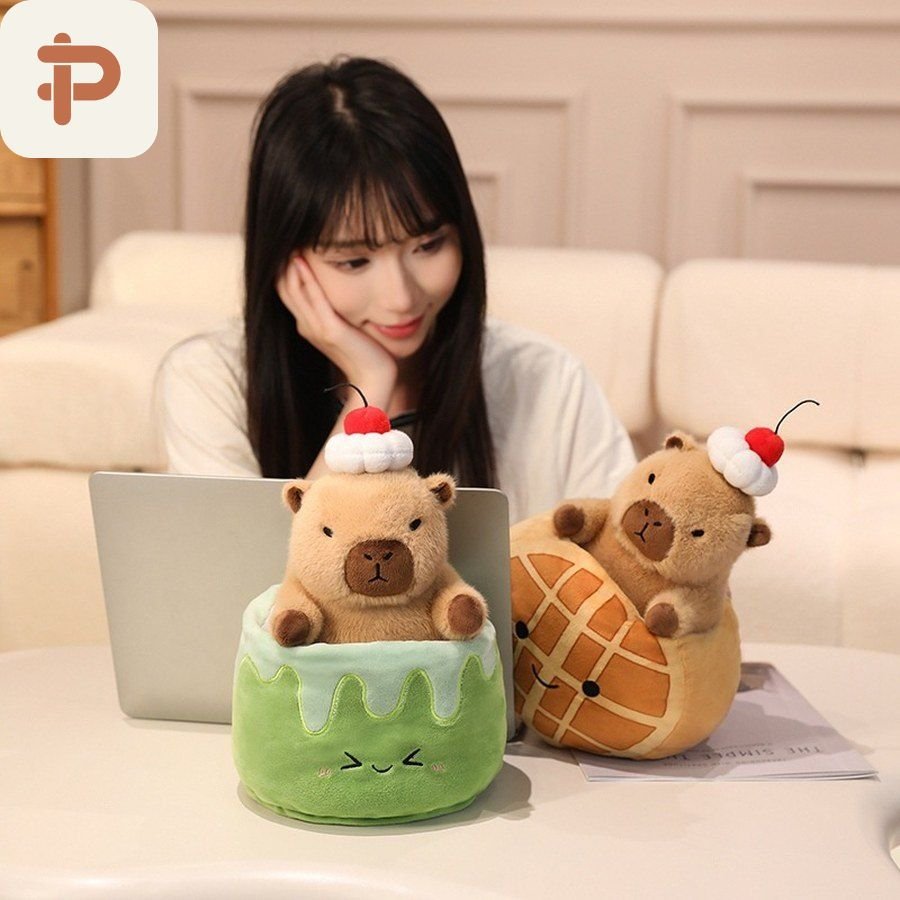 Capybara Dessert Plush