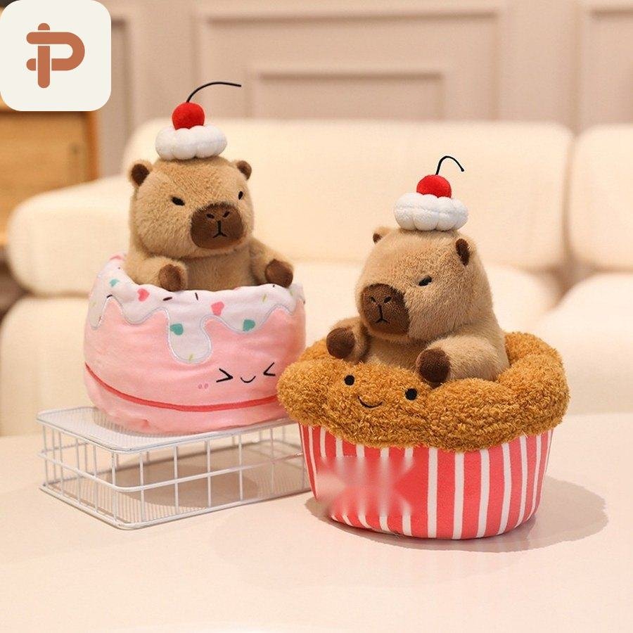 Capybara Dessert Plush