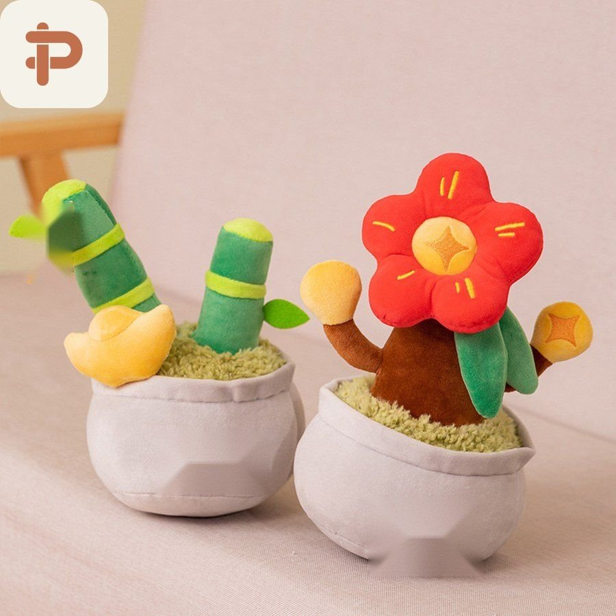 Lucky Money-Tree Potted Plant Plush