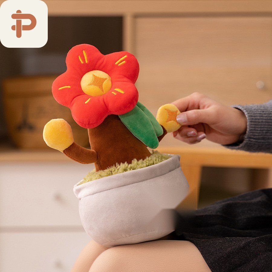 Lucky Money-Tree Potted Plant Plush
