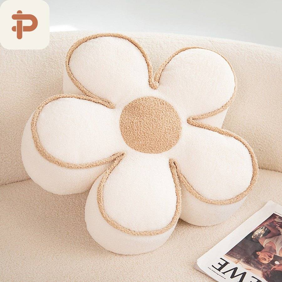 Daisy & Letter Window-Seat Cushion
