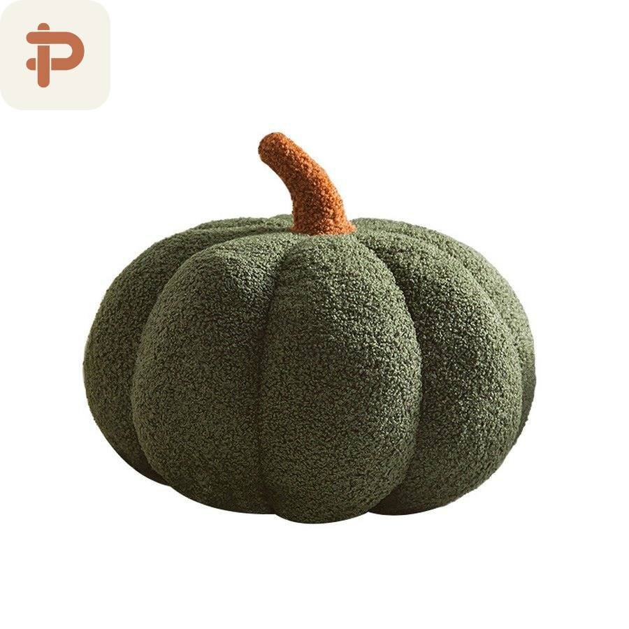 Bouclé Pumpkin Cushion
