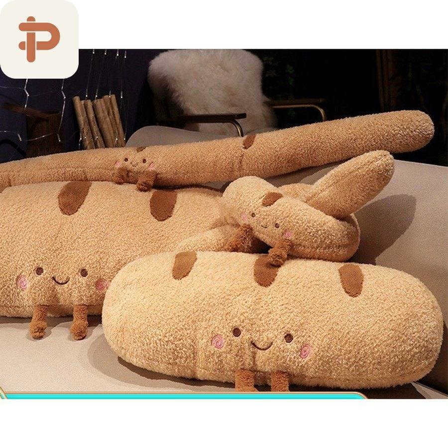 Baguette Shaped Pillow, 3 Styles