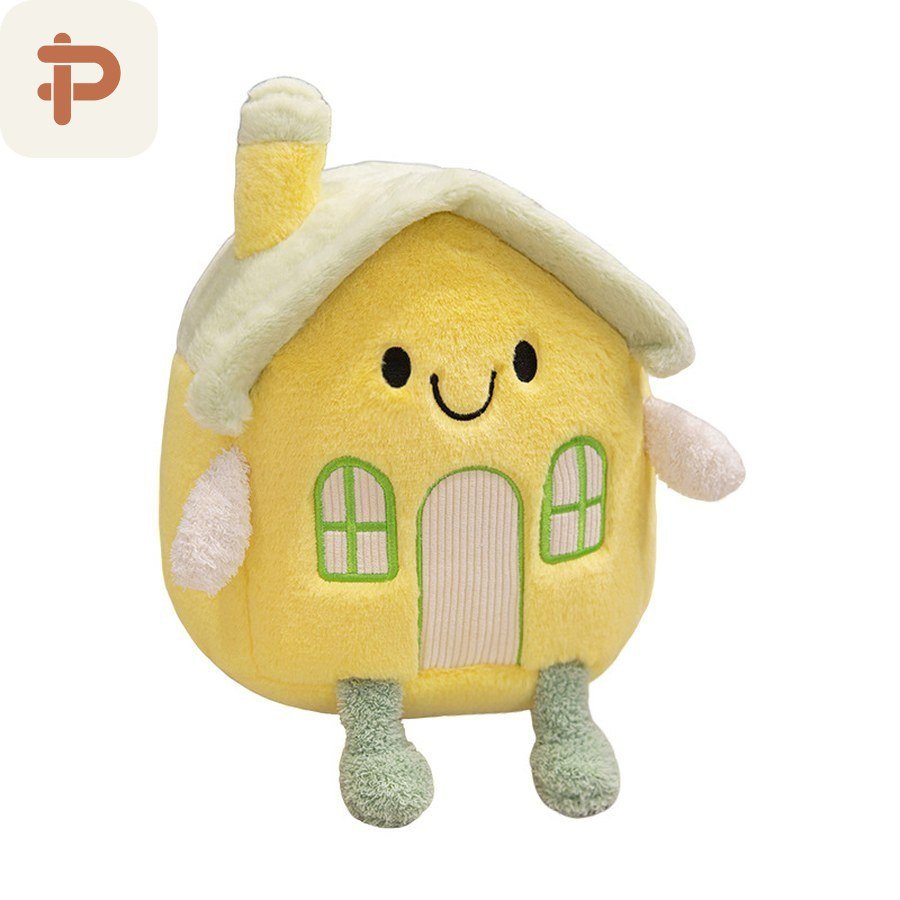 Toy House & Vehicle Plush Cushion
