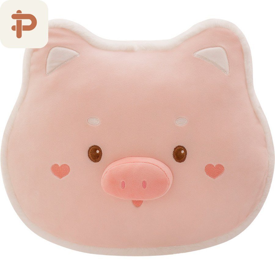 Soft Animal Face Cushion